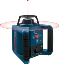 Ротационен лазерен нивелир BOSCH GRL 250 HV Professional, до 250м, с дистанционно (0601061600)