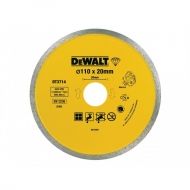 Диамантен диск за плочки DEWALT, ф110х20х5 мм