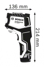 Термодетектор BOSCH GIS 1000 C 10.8V, Li-Ion, от 0.1-5м, куфар (0601083301)