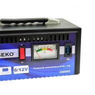Зарядно за акумулатор GEKO G80005, 10-200 Ah, 6-12 V, 12A