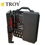 Професионален комплект ръчни инструменти в куфар Troy 21910, 110 части