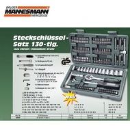 Комплект вложки с тресчотка Mannesmann 29166,(130 части, 6.3 мм - 1/4