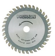 PROXXON FET Диск за циркуляр за балса, шперплат, меки и твърди дървесини, поликарбонат, пластмаса, цветни метали, усилени със стъклени влакна платки