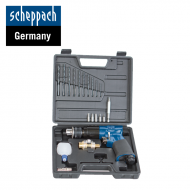 Комплект пневматична бормашина Scheppach, 6.3 bar, 91 psi