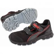 PUMA AVIAT LOW S1P Защитни работни обувки, черни с размери 36-47 (502100)