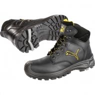 PUMA S3 HRO SRC BORNEO MID S3 Защитни работни обувки, черни с размери 39-47 (511000)-1