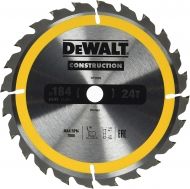 DEWALT Циркулярен диск за дърво ф184x16 мм 24 зъба (DT1939)-1