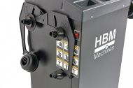 HBM 9255 Професионална баланс машина 200-400 W 230 V 10-24"-9
