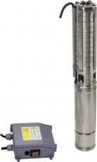 GMAX 4SPD309-0.55 Сондажна водна помпа с неръждаема турбина 550 W 4 м3/ч 57 м (0910957)-1