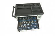 HBM 9405 Мобилен шкаф с инструменти с включени инструменти 7 чекмеджета 262 бр-7