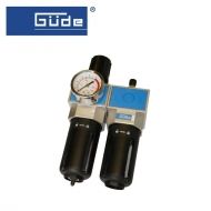 Пневматичен филтър, регулатор и омаслител GUDE 3/8(N)PT