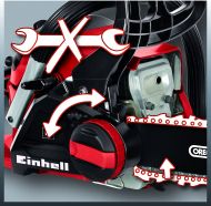 EINHELL GC-PC 1335/1 I Set Бензинов верижен трион с чанта 1300 W 350 мм (4501872)-5