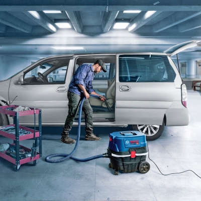 BOSCH GAS 12-25 PL Прахосмукачка 1350 W 25 л 3900 л/мин-4