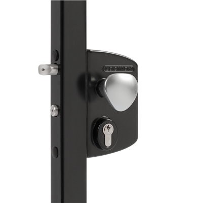 LOCINOX Електрическа брава в черен цвят (LEKQ4040U4L9005VSZ)
