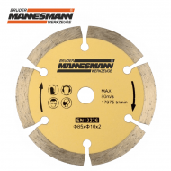 MANNESMANN Ръчен мини циркуляр с 3 диска 600 W ф 85 мм (M 12891)-5