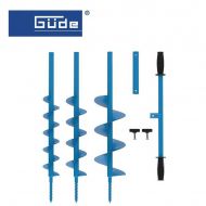 GUDE Комплект свредла за почва ф 80-150 мм 3 бр (94415)-3