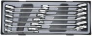 Комплект звездогаечни ключове с тресчотка Force, 8-19мм, 12 части