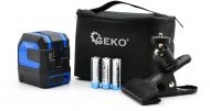 GEKO G03302 Лазерен нивелир до 20 м с 3 батерии 1.5 V AA (LR6)