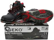 GEKO G90545-43 Работни обувки модел 9 размер 43 набук S3 SRC-6