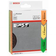 BOSCH Professional Комплект кечета за контурно шлайфане 3 бр. 98x120x13 мм (2608621254)-1