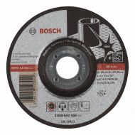 BOSCH Professional AS 30 S INOX BF Диск за грубо шлифоване вдлъбнат инокс 125 мм 6 мм (2608602488)-1