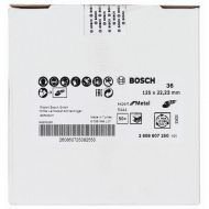 BOSCH Professional R444 Фибродиск за шлайфане на метал 125 мм K36 (2608607250)-1