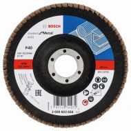 BOSCH Professional X431 Ветрилообразен диск за шлайфане на метал 125 мм 22.23 мм P40 (2608603656)-1