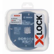 BOSCH Professional X-LOCK CMW Комплект отрезен и ламелен диск 125 мм 5 бр (2608619374)-1