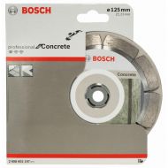 BOSCH Professional Диамантен диск за рязане на бетон 125x22.23x1.6x10 мм (2608602197)-1