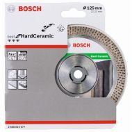 BOSCH Professional Диамантен диск за рязане на твърда керамика 125x22.23x1.4x10 мм (2608615077)-1