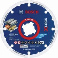 BOSCH Professional X-LOCK Диамантен диск за метал 115x22.23 мм (2608900532)-2