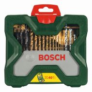 BOSCH Professional X-Line Titanium Комплект битове и свредла 40 части (2607019600)-1