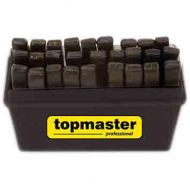 TOPMASTER Комплект букви за набиване 1.5 мм - 12.5 мм 27 бр (499991)-1
