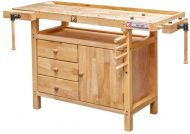 HOLZMANN WB138C Дървена работна маса 1380x620x840 мм (9120058377211)-1