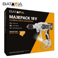 BATAVIA MAXXPACK Акумулаторна бормашина и отвертка 18 V 26 Nm (7063778)