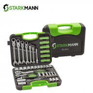 Комплект инструменти в куфарче STARKMANN , 104 части / BL-104TS /