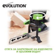 EVOLUTION F210CMS Настолен циркуляр 1200 W ф210 мм (046-0008)