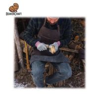 BEAVERCRAFT Брезентова престилка с кожени ремъци и джобове (AP4)