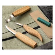 BEAVERCRAFT Комплект инструменти за дърворезба и аксесоари 3 ножа (S13)