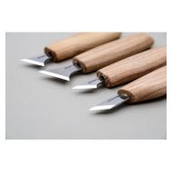 BEAVERCRAFT Комплект ножове за дърворезба 4 ножа (S05)