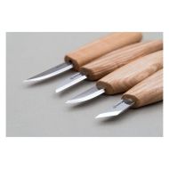 BEAVERCRAFT Комплект ножове за дърворзба 4 ножа (S07)