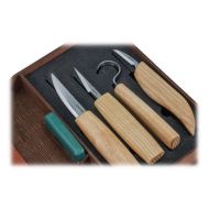 BEAVERCRAFT Комплект резбарски ножове в кутия за подарък - книга 4 ножа (S09 book)