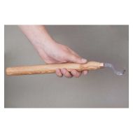 BEAVERCRAFT SK2S Long Дълъг нож за дърворезба с кожен калъф 30 мм
