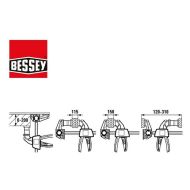 BESSEY EZR15-6SET Комплект автоматична стяга 310 мм 2 бр.