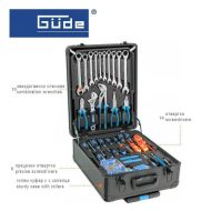 GUDE GWZT 500 Комплект инструменти в куфар с колела 500 бр (39004)