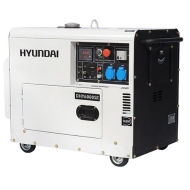Hyundai DHY 6000 SE  Дизелов монофазен обезшумен генератор 5000 W , 10к.с.